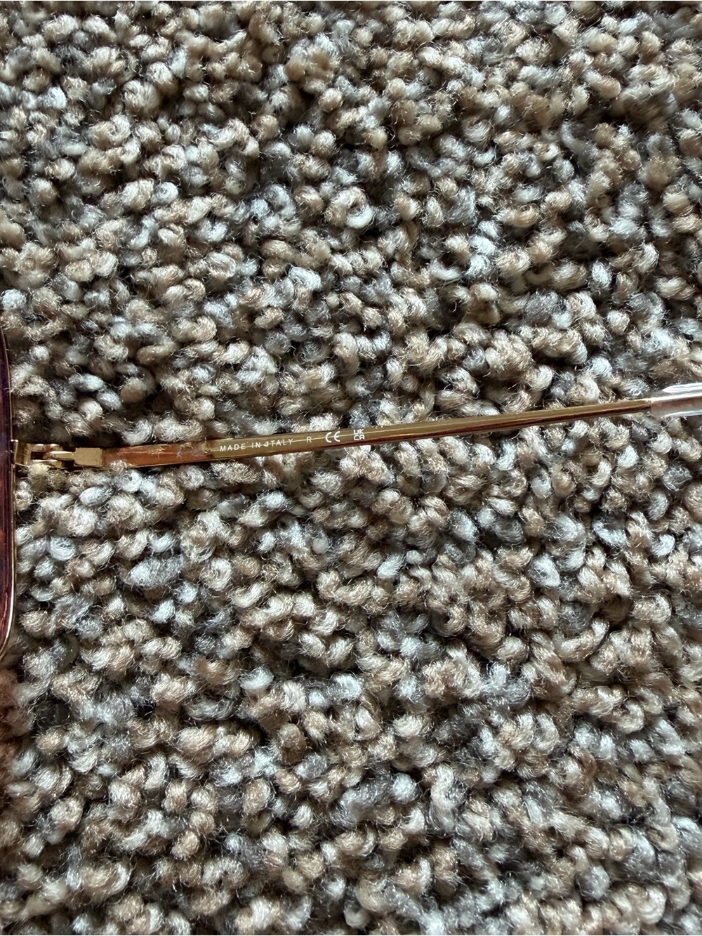 RAY-BAN 1971 Square Pink Lens Gold Frame - Picture 6 of 9